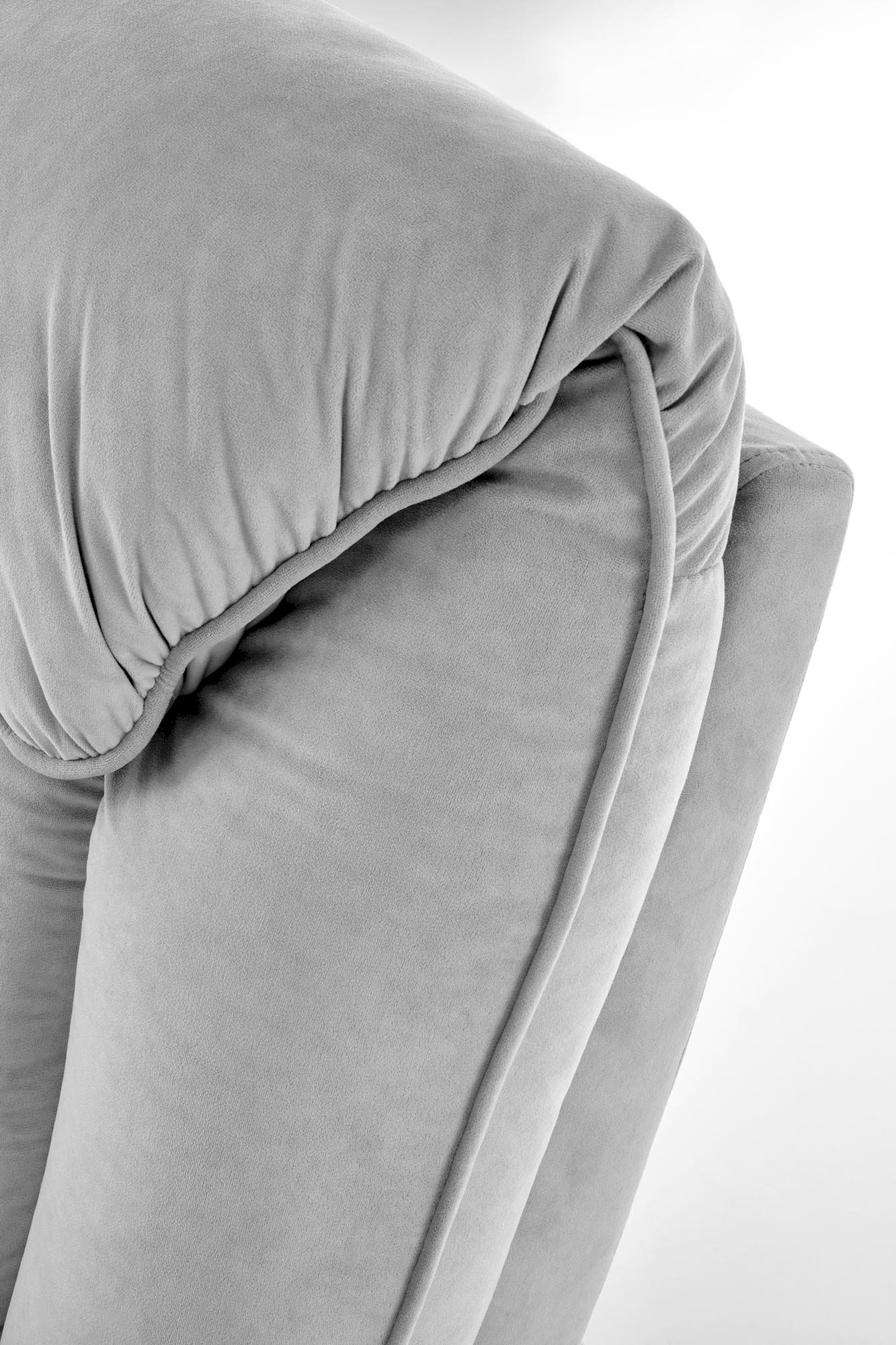 HORTON fotel wypoczynkowy popielaty