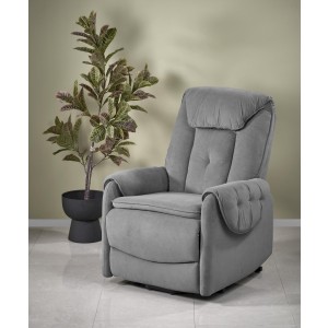 HORTON fotel wypoczynkowy popielaty