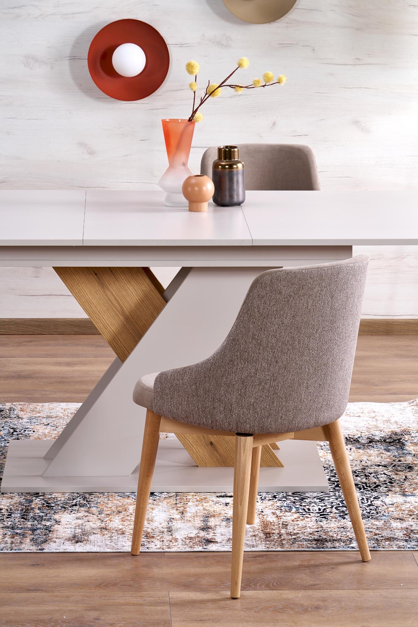 XARELTO stół rozkładany kaszmir - dąb cremona