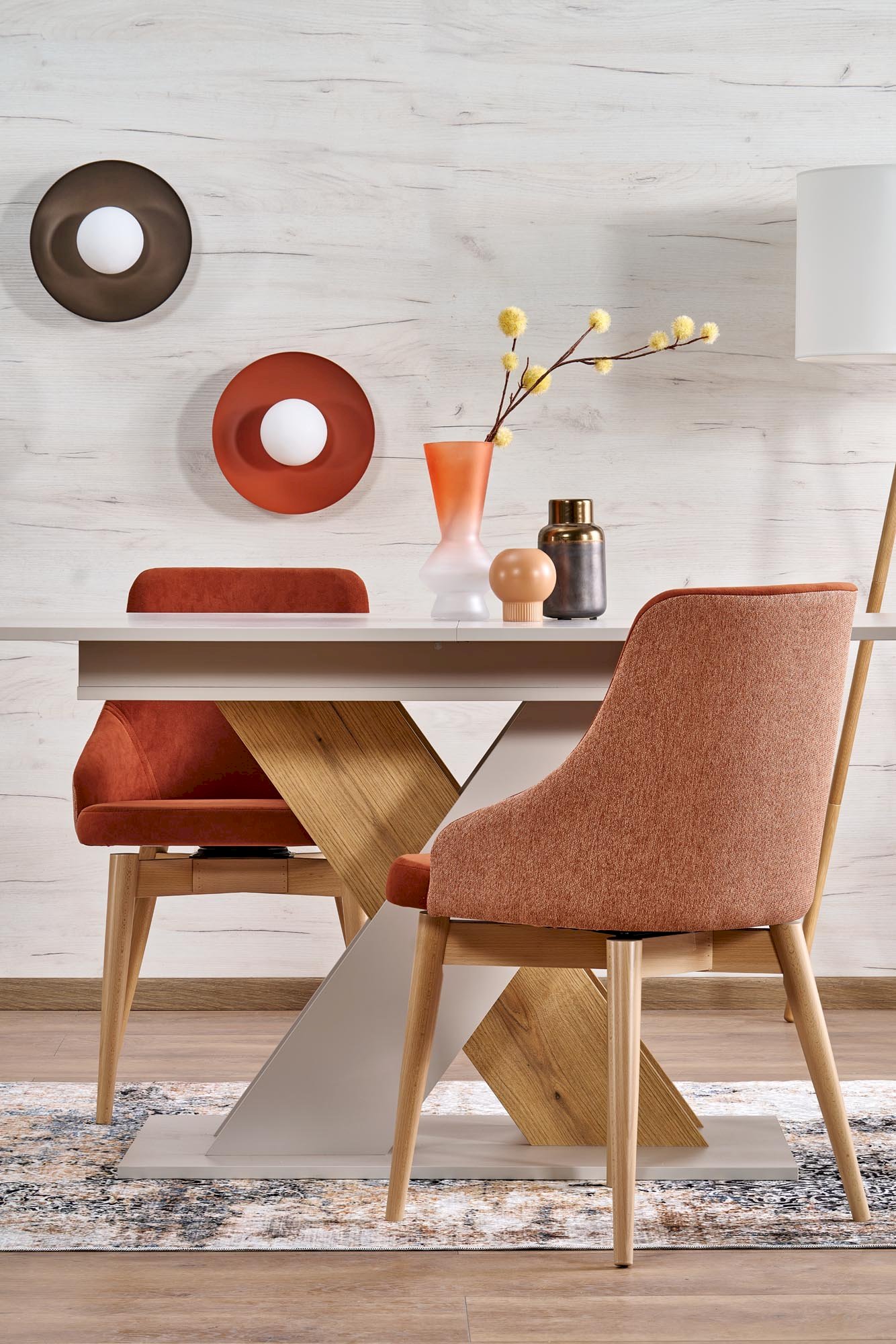 XARELTO stół rozkładany kaszmir - dąb cremona