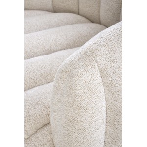 FRASER fotel wypoczynkowy kremowy