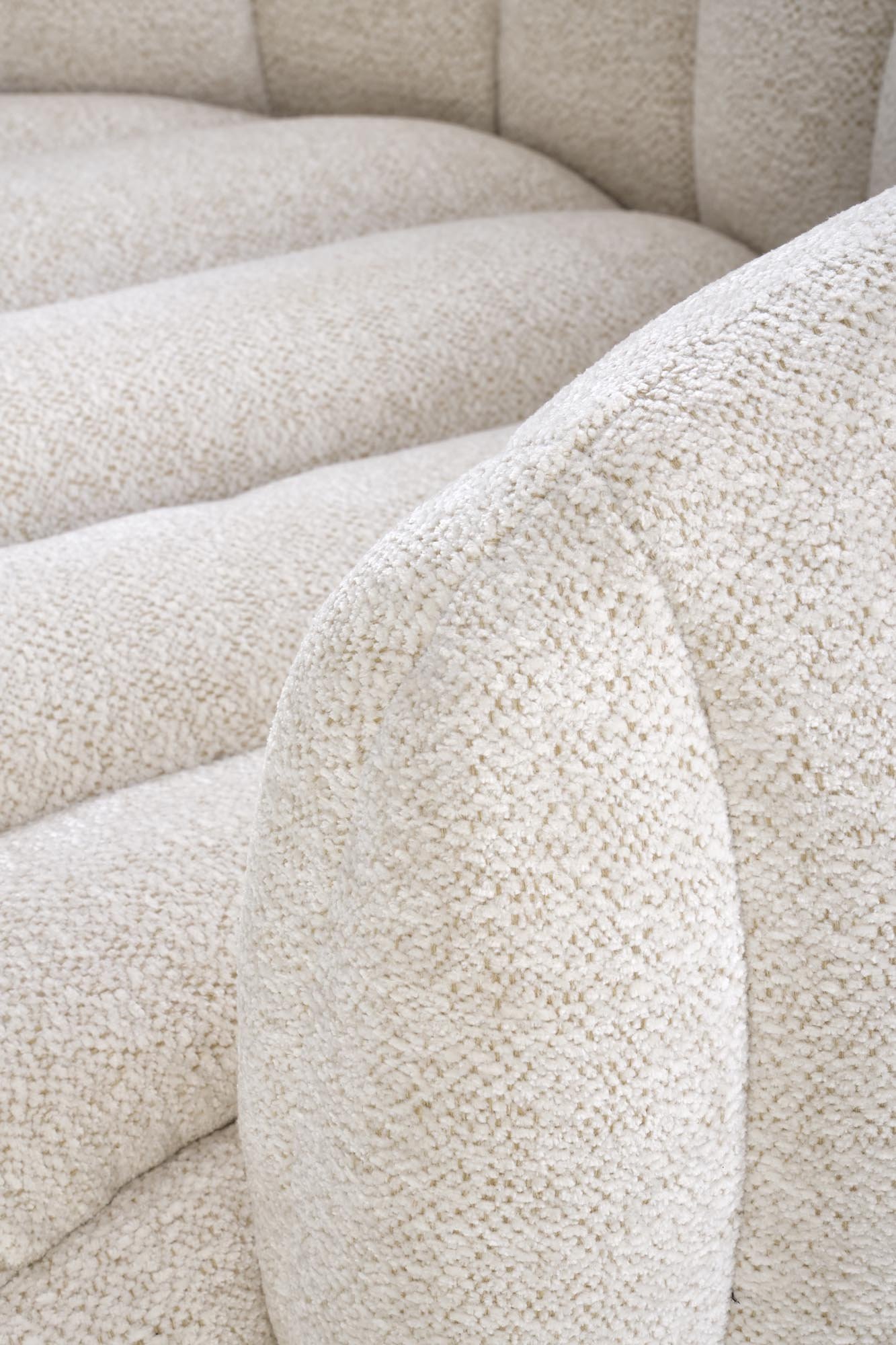 FRASER fotel wypoczynkowy kremowy