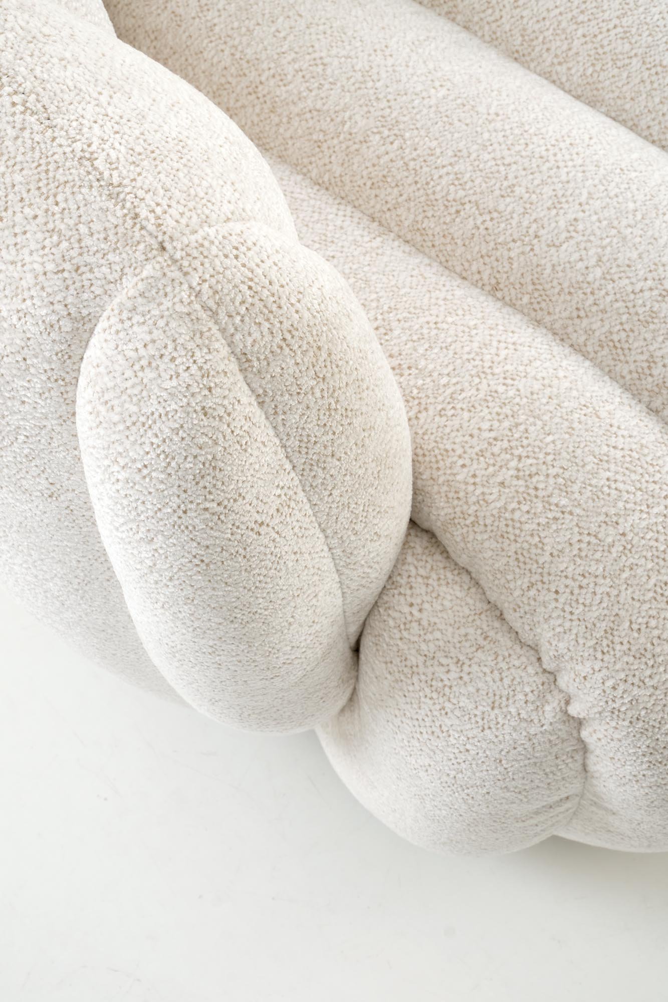 FRASER fotel wypoczynkowy kremowy