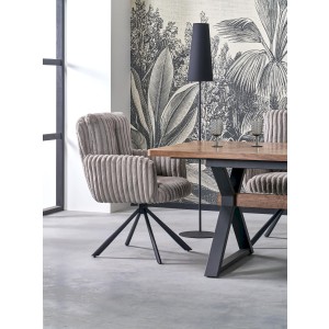 K572 krzesło popielaty