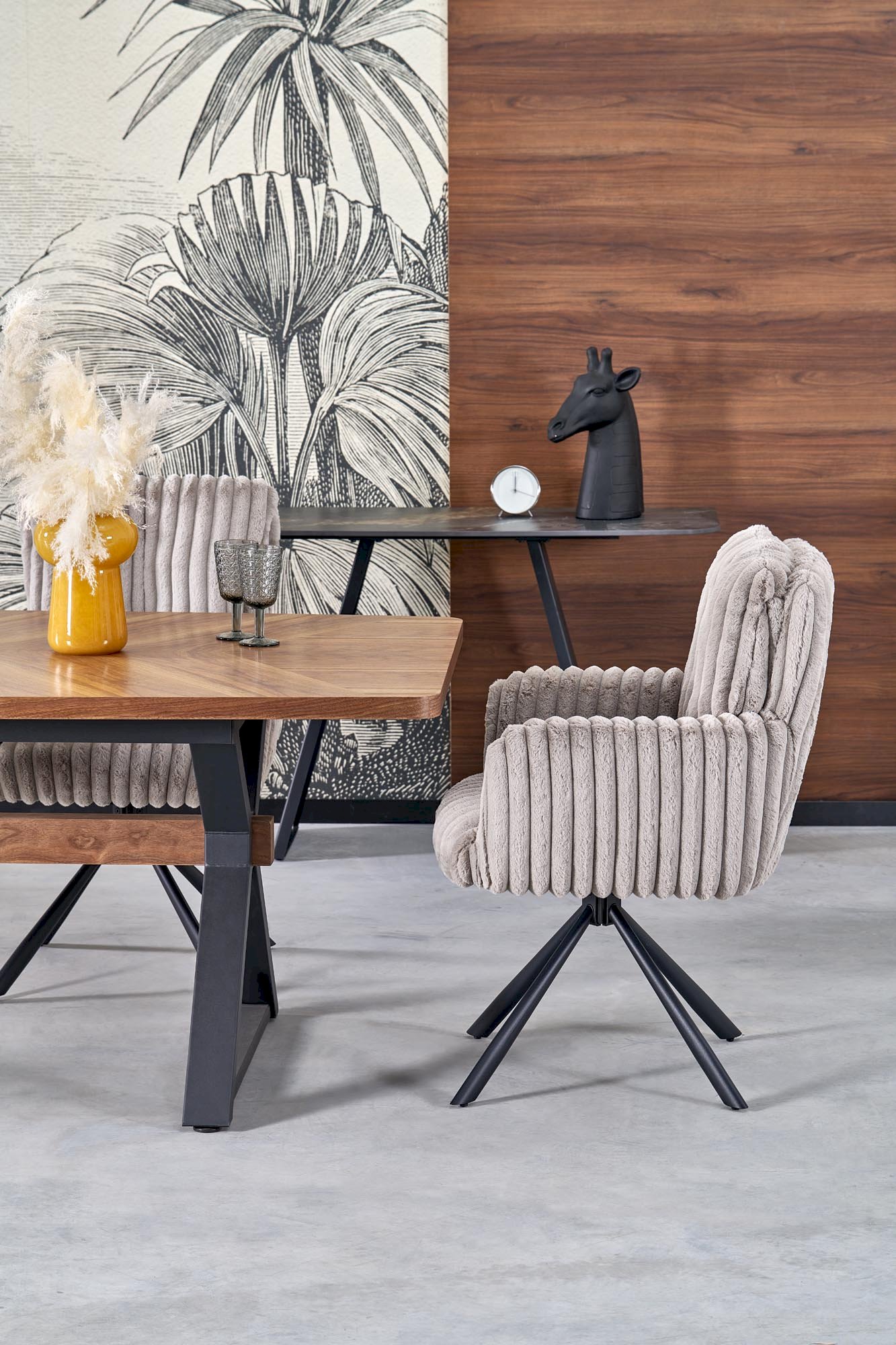 K572 krzesło popielaty