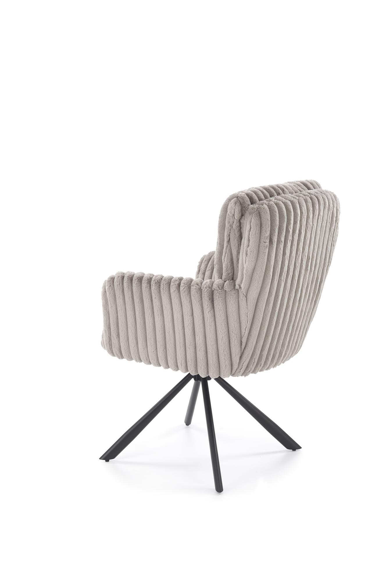 K572 krzesło popielaty