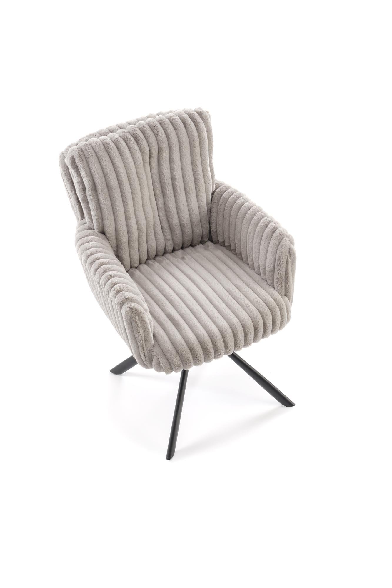 K572 krzesło popielaty