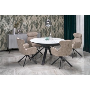 K571 krzesło ciemny beżowy (1p=2 szt)