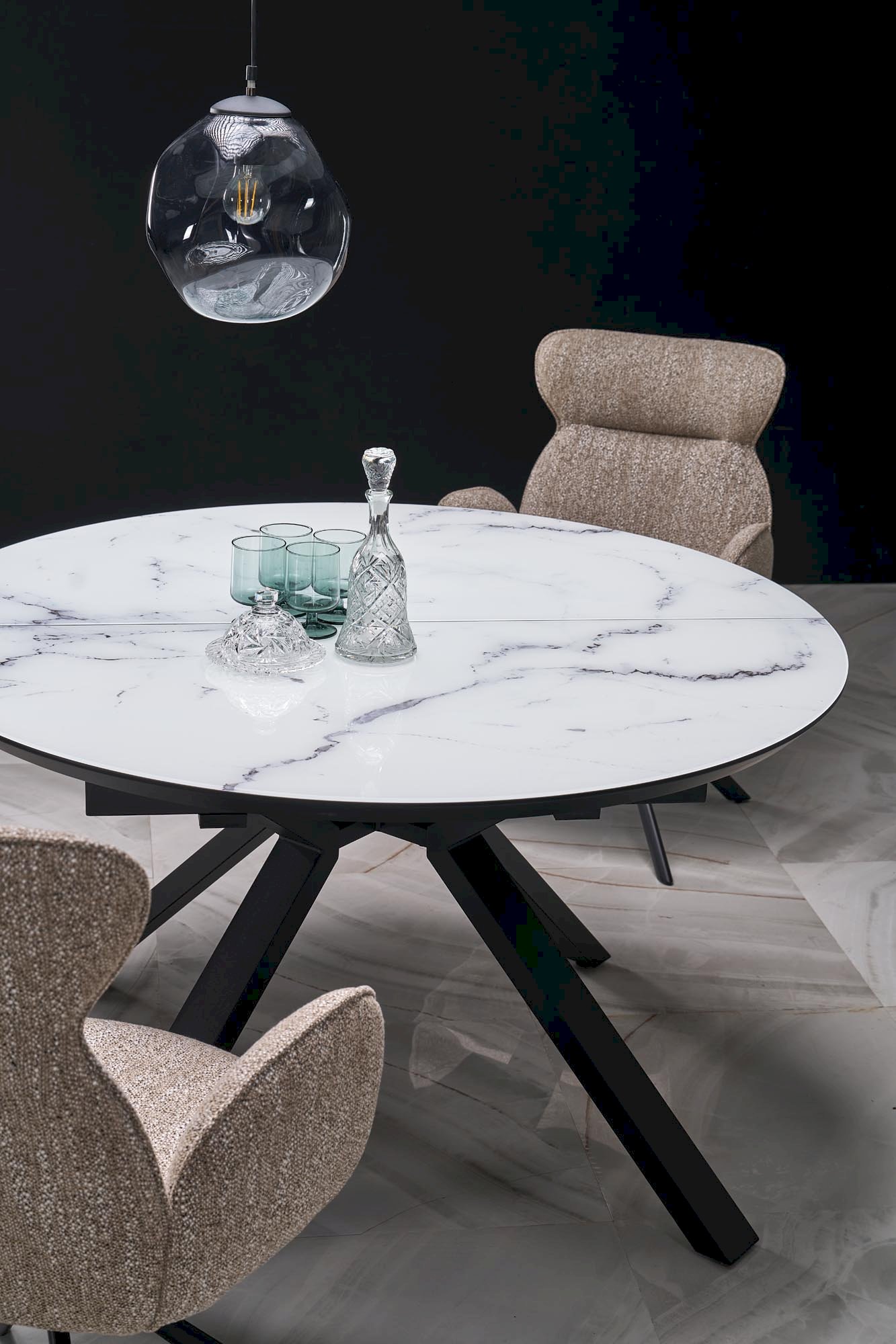 K571 krzesło ciemny beżowy (1p=2 szt)