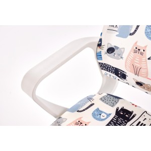 ORIS fotel obrotowy, wielokolorowy