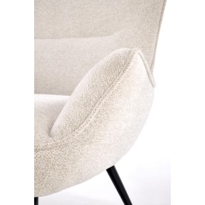 JUKON fotel wypoczynkowy kremowy