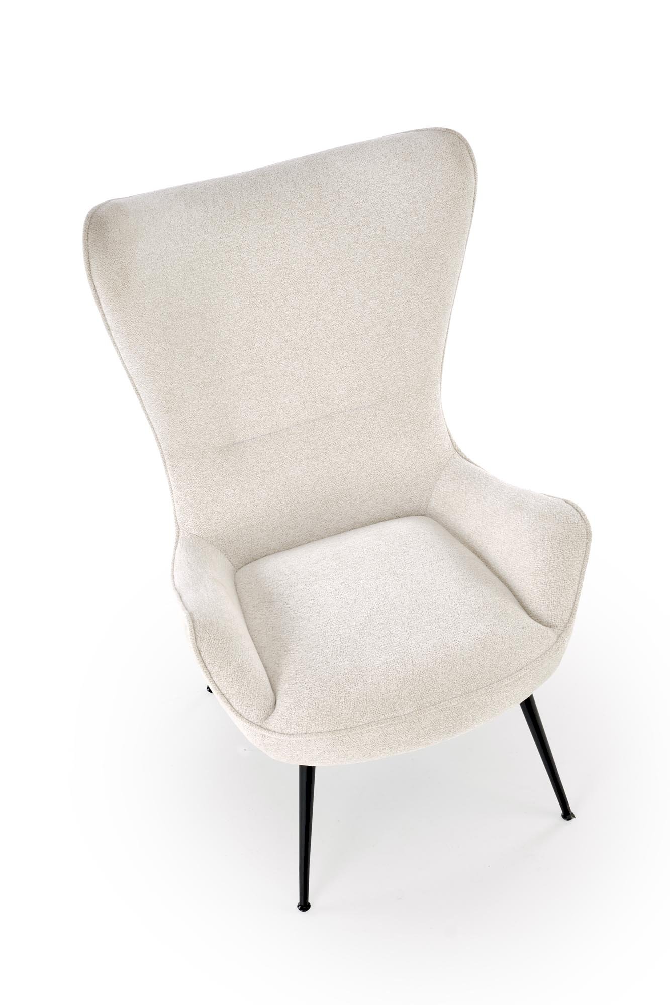 JUKON fotel wypoczynkowy kremowy