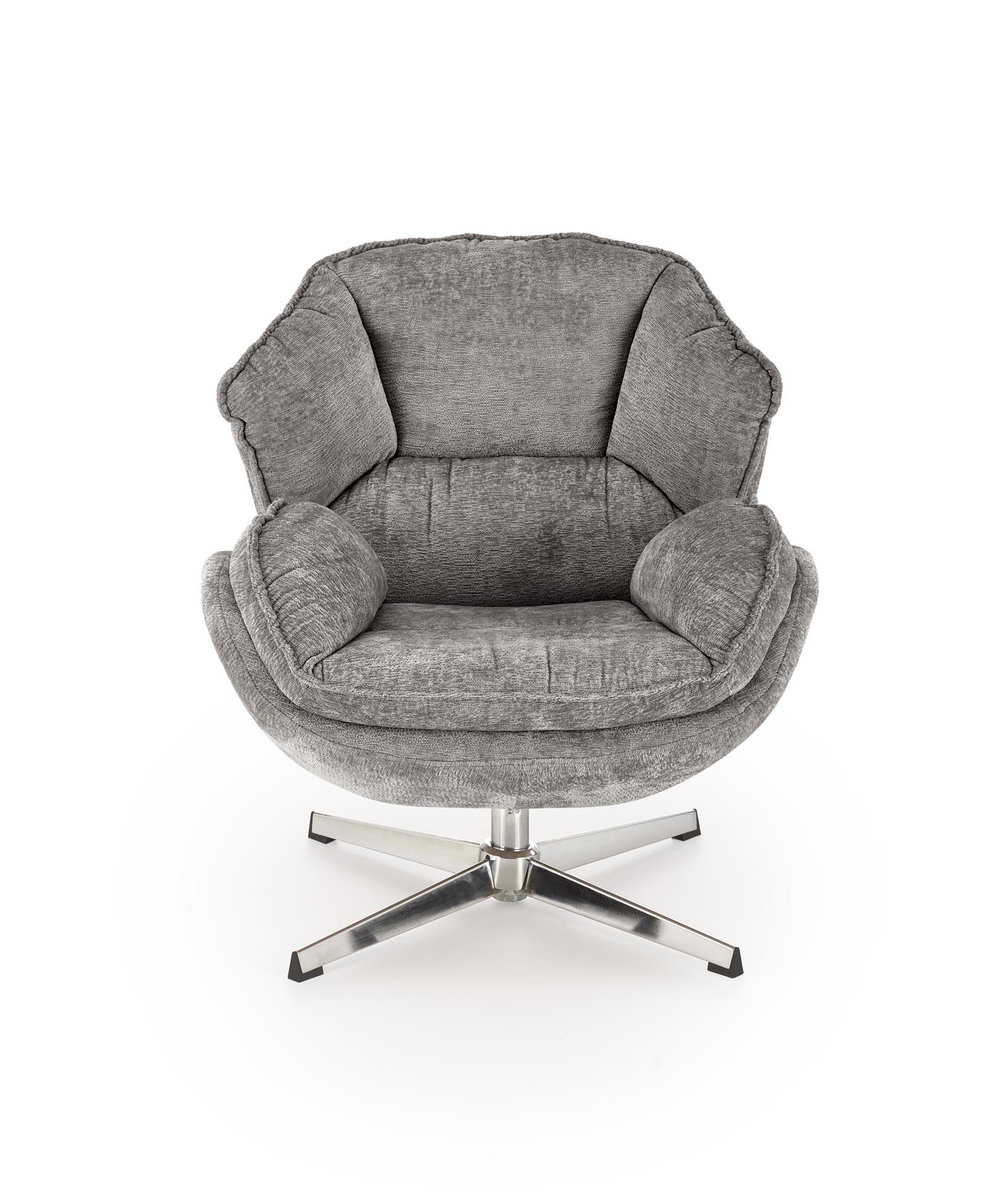 GUIDO fotel wypoczynkowy popielaty