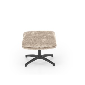 DARIO fotel wypoczynkowy z podnóżkiem oraz z funkcją kołyski, beżowy