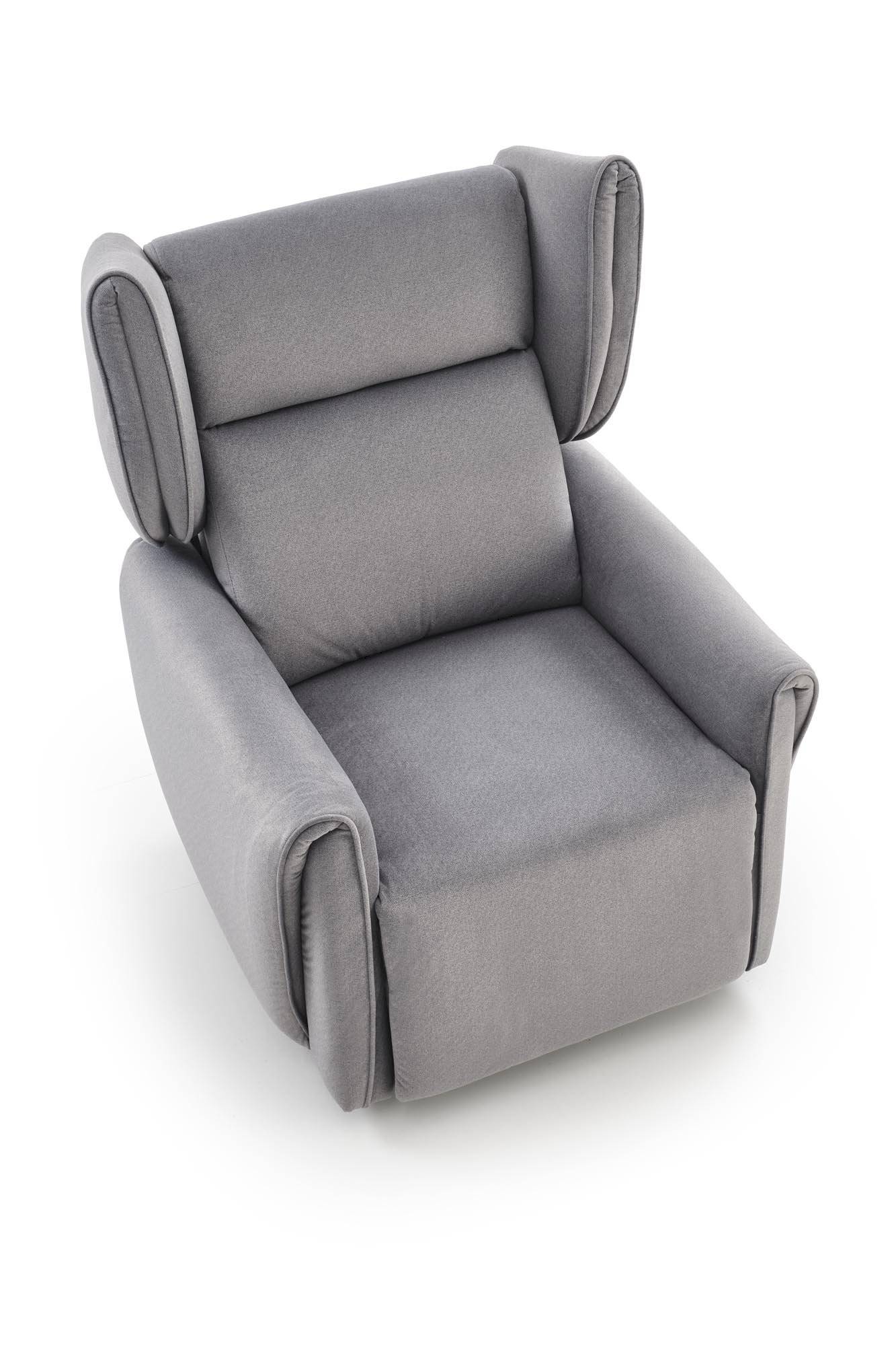 GELATO fotel wypoczynkowy popielaty