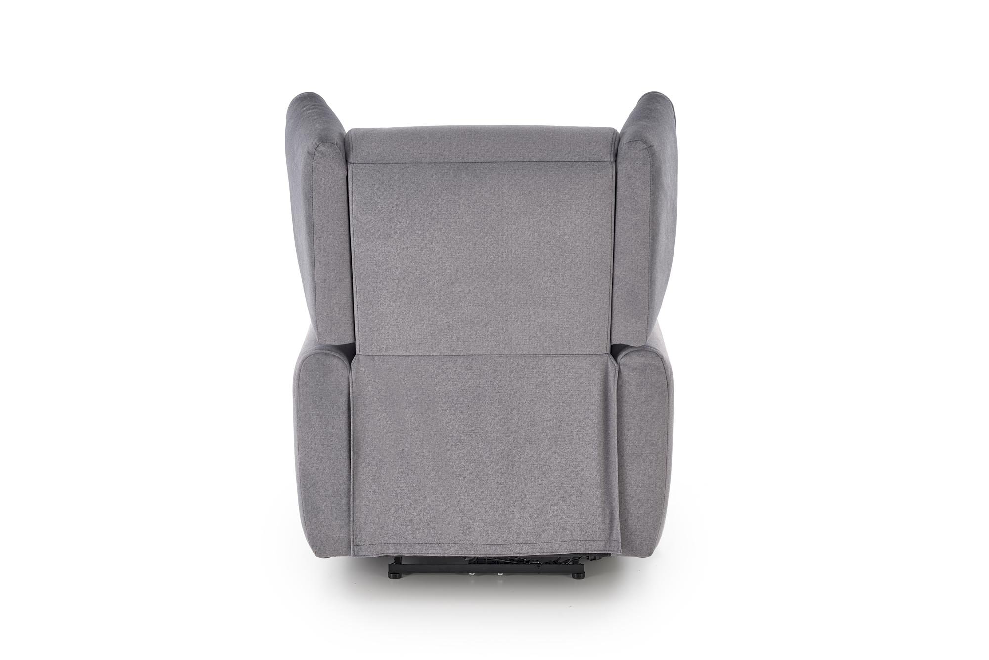 GELATO fotel wypoczynkowy popielaty