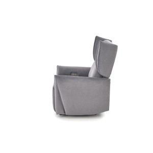 GELATO fotel wypoczynkowy popielaty