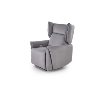 GELATO fotel wypoczynkowy popielaty