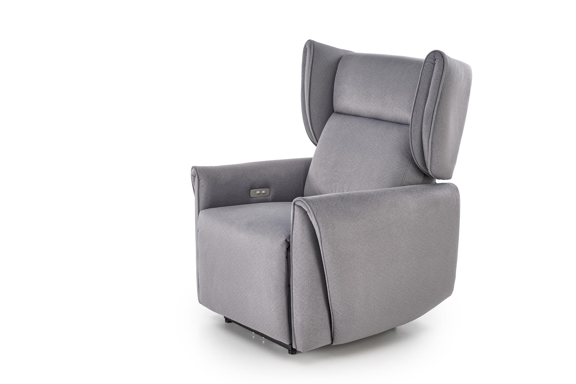 GELATO fotel wypoczynkowy popielaty