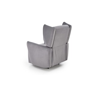 GELATO fotel wypoczynkowy popielaty