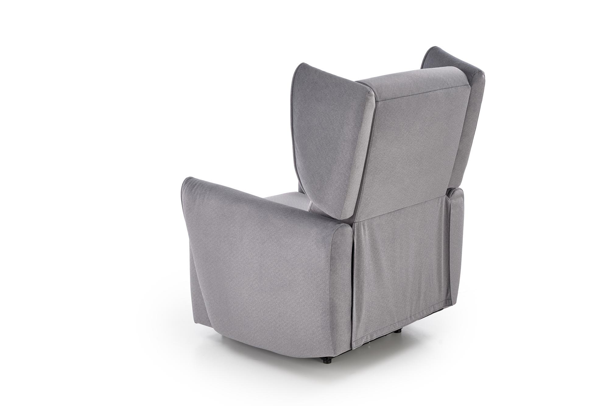 GELATO fotel wypoczynkowy popielaty