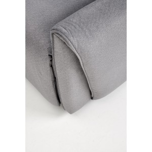 GELATO fotel wypoczynkowy popielaty