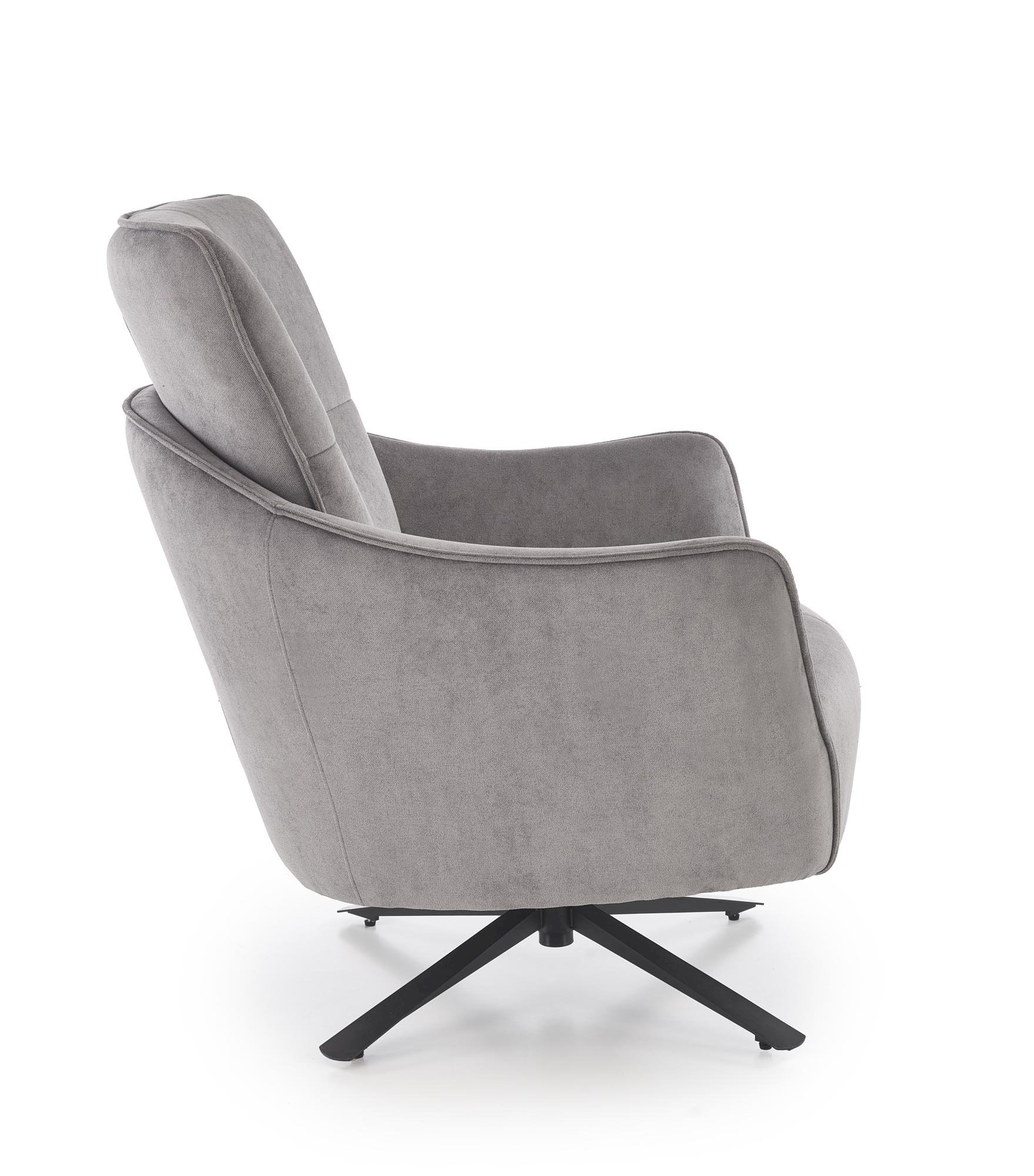 SCAMPI fotel wypoczynkowy, popielaty