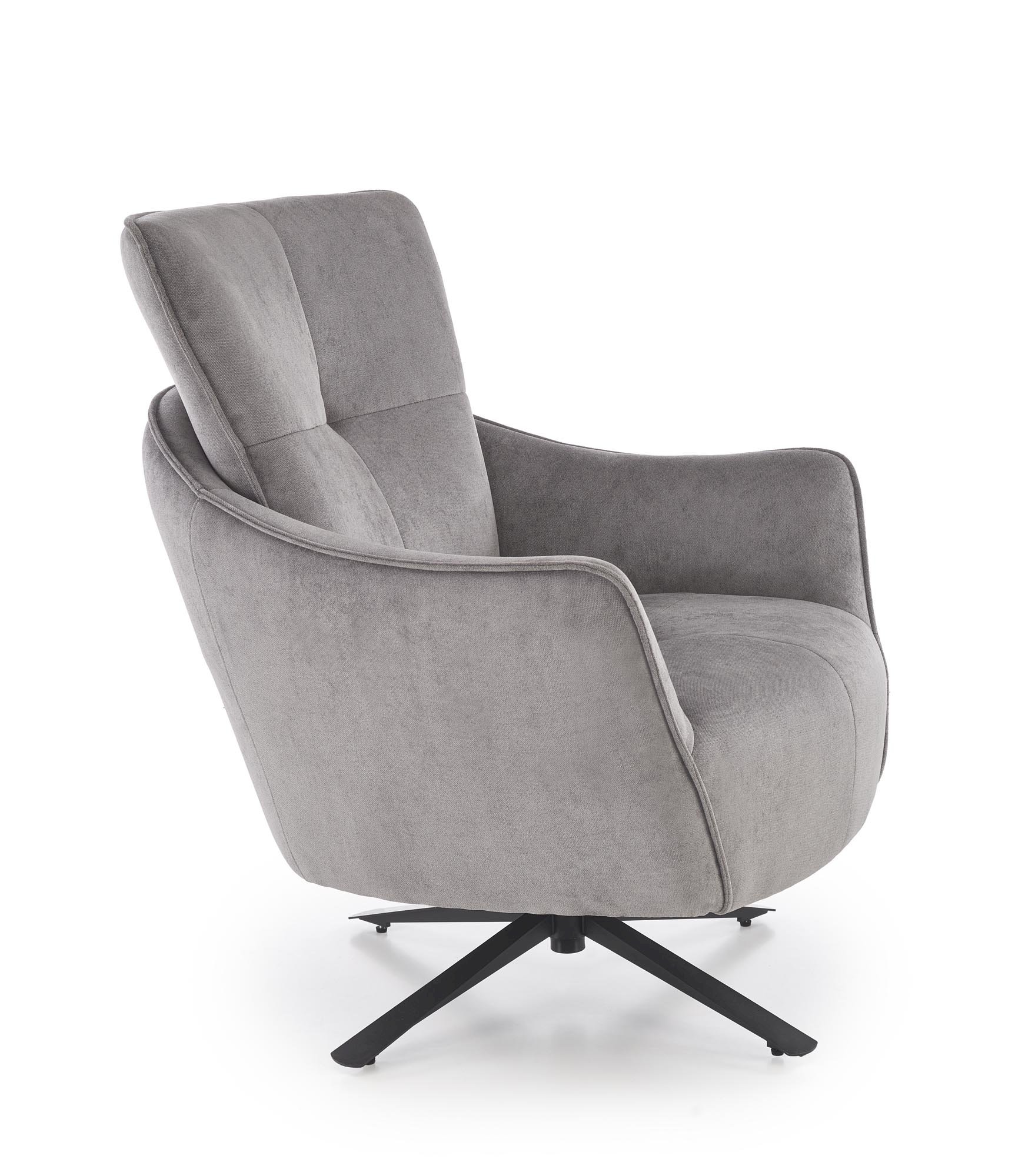 SCAMPI fotel wypoczynkowy, popielaty