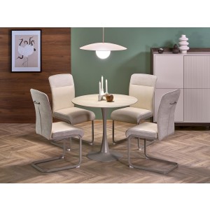 K584 krzesło beżowy / kaszmir