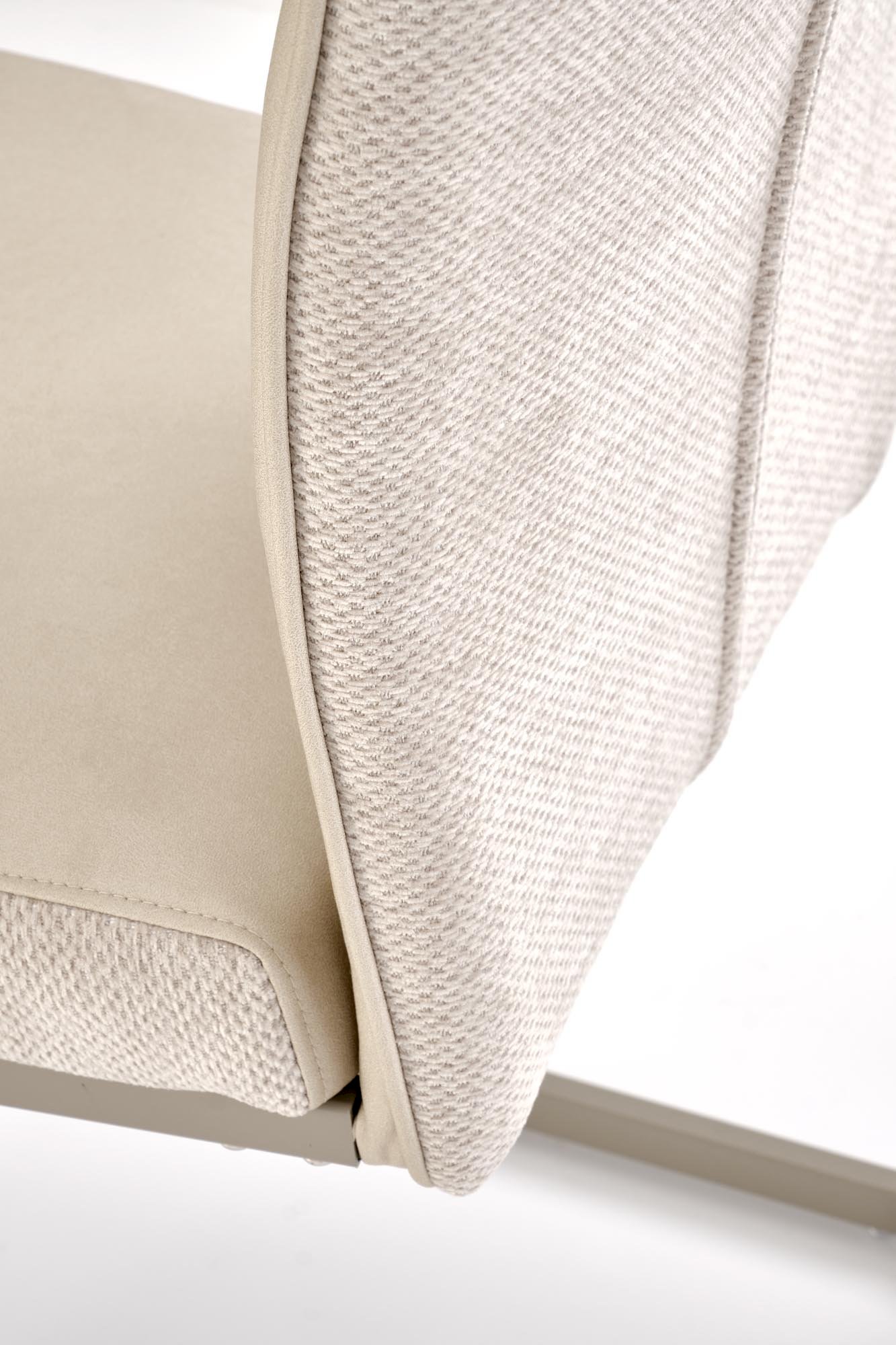 K584 krzesło beżowy / kaszmir