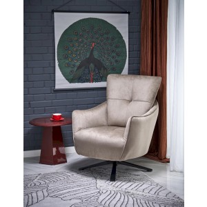 SCAMPI fotel wypoczynkowy, cappuccino