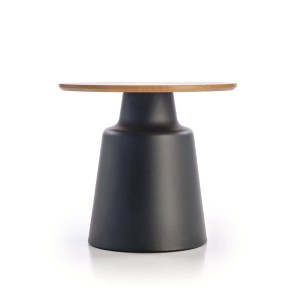 MALOMI zestaw 2 ław, naturalny/czarny