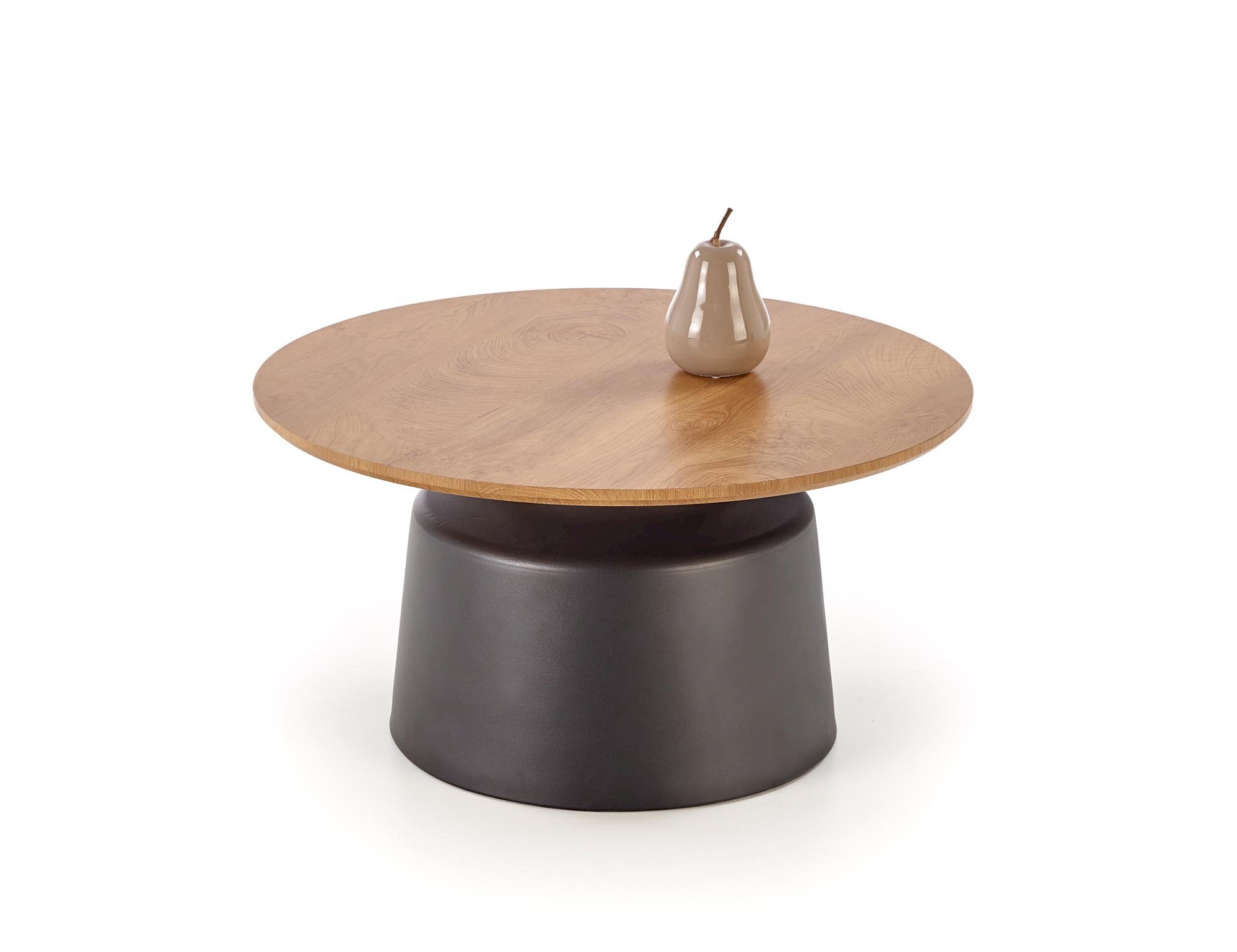 MALOMI zestaw 2 ław, naturalny/czarny