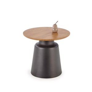 MALOMI zestaw 2 ław, naturalny/czarny