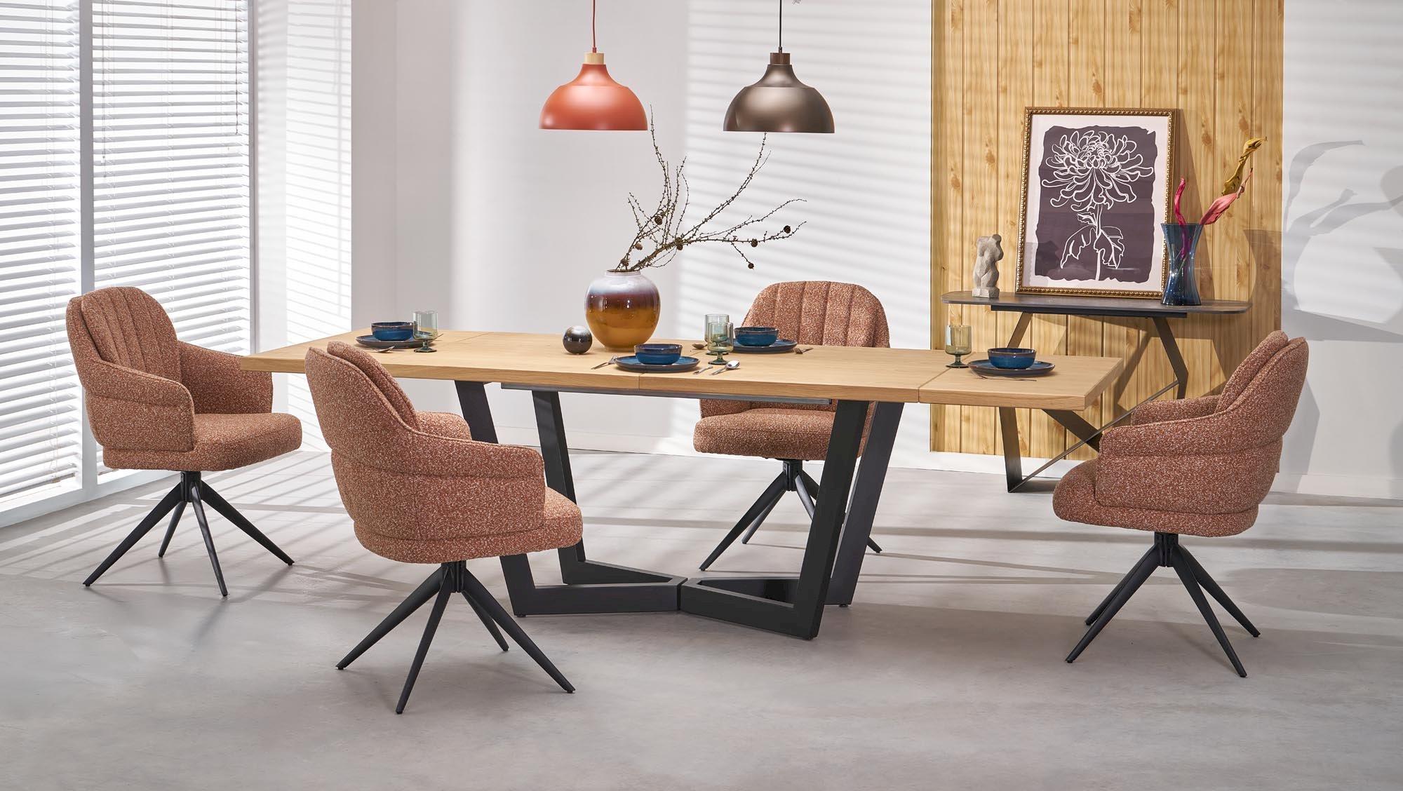 K570 krzesło cynamonowy (1p=2 szt)