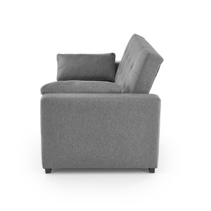 PAULINIO sofa rozkładana, popielaty