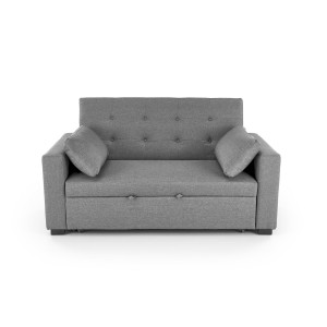 PAULINIO sofa rozkładana, popielaty