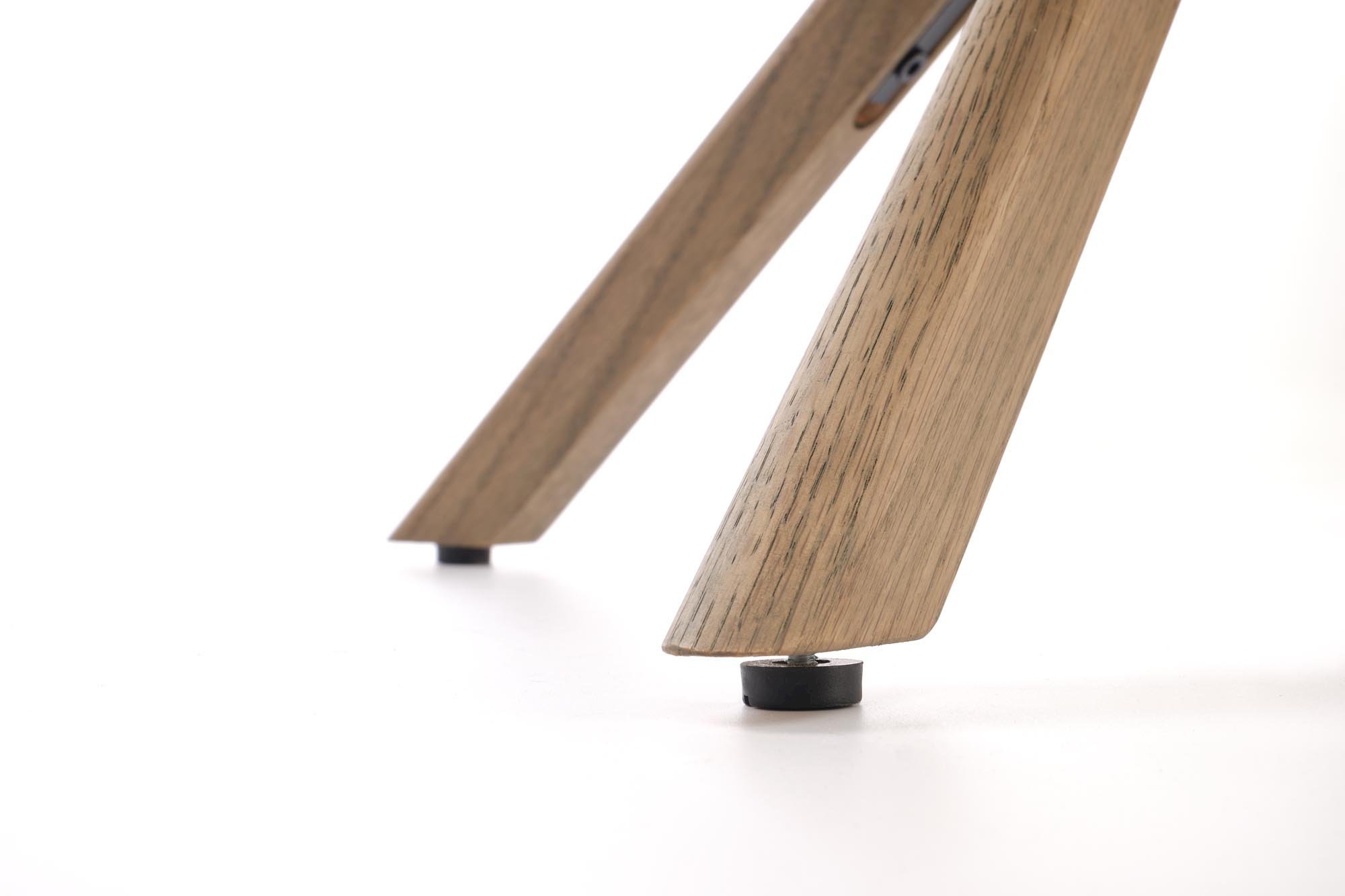 K585 krzesło ciemny beżowy / jasny orzech