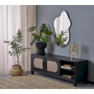 ESSENT lustro ścienne, czarny