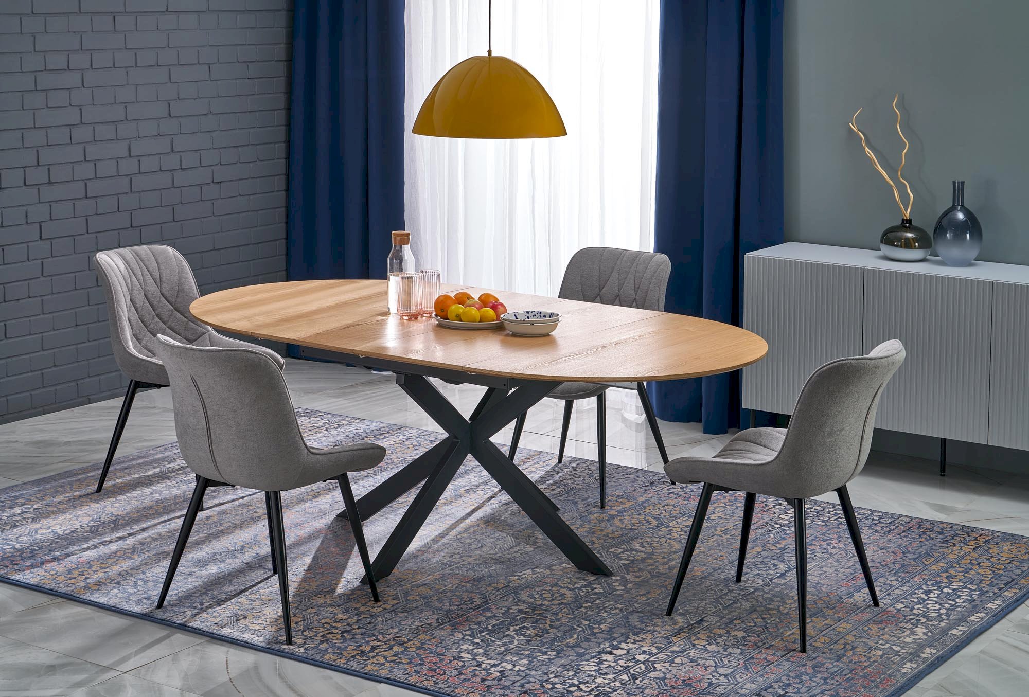 K567 krzesło, popielaty