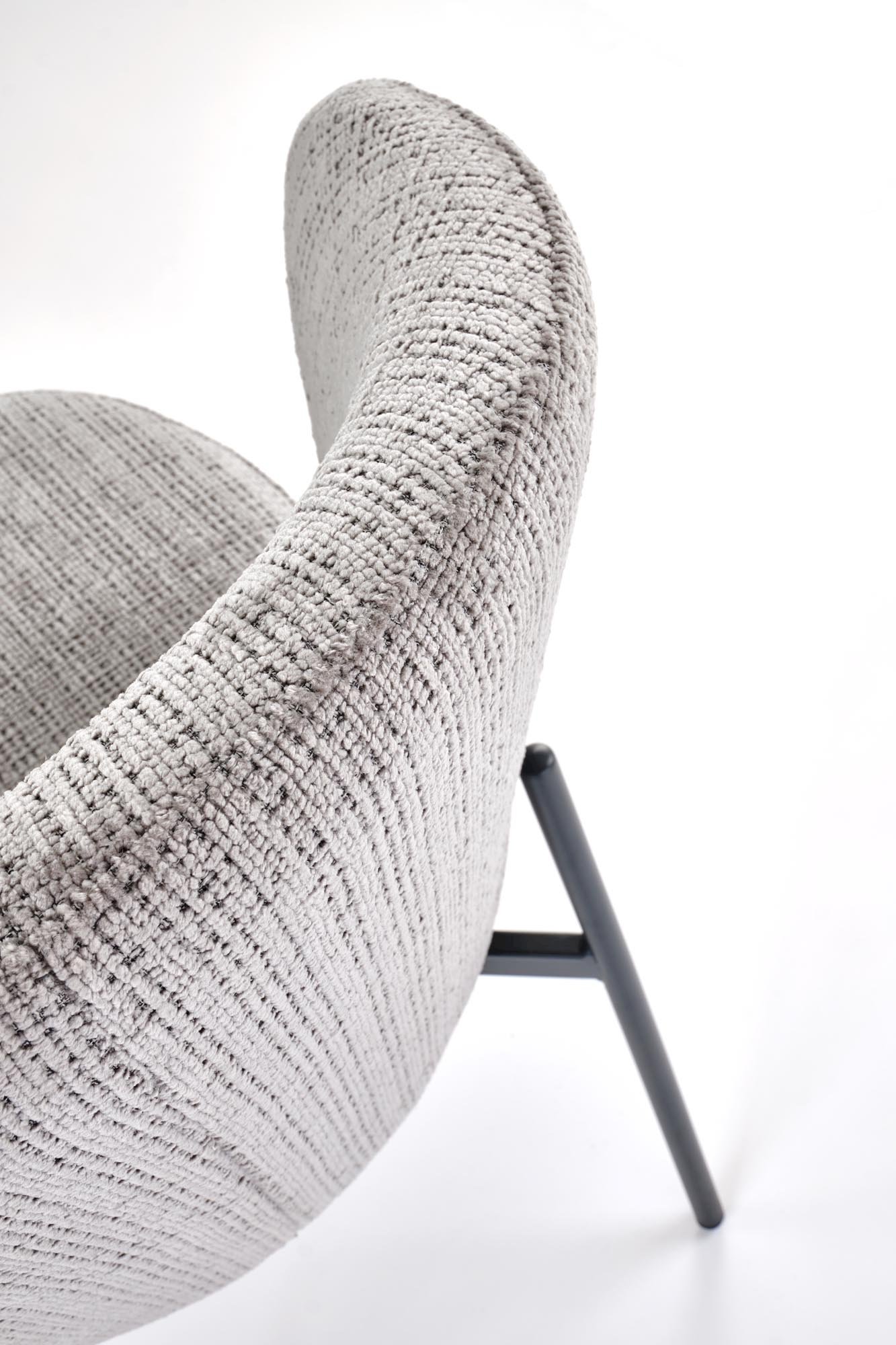 K590 krzesło popielaty