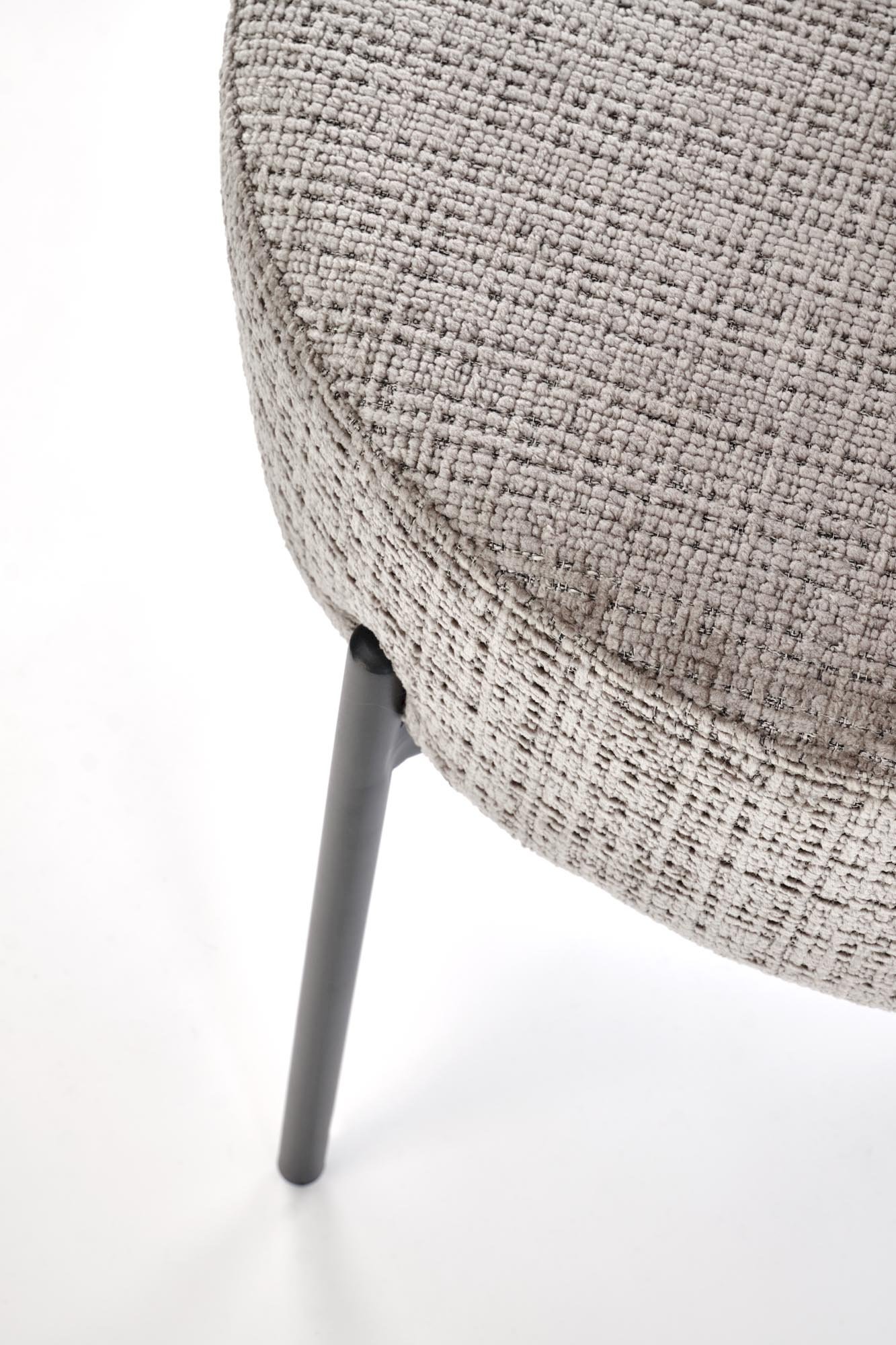 K590 krzesło popielaty