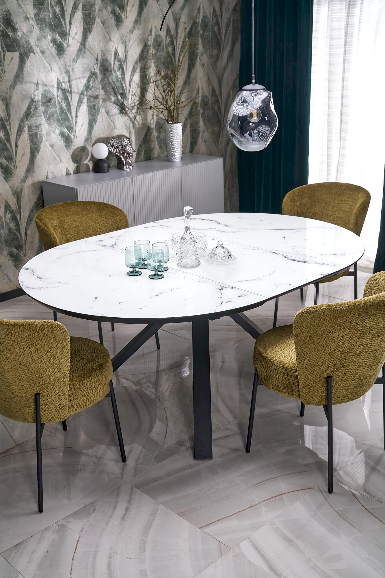 K590 krzesło oliwkowy