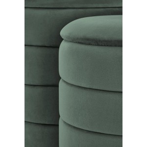 PACHO zestaw 2 puf, c.zielony (1p=1set)