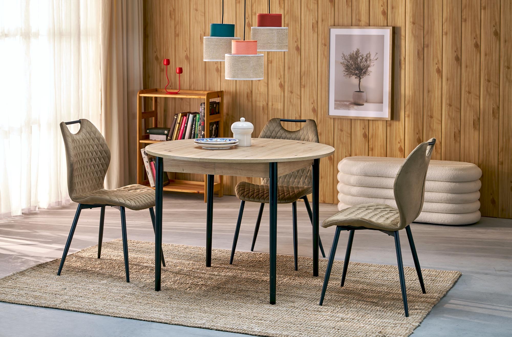 K569 krzesło, beżowy (1p=4 szt)