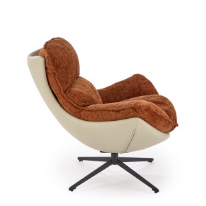 LOBSTER fotel wypoczynkowy cynamonowy