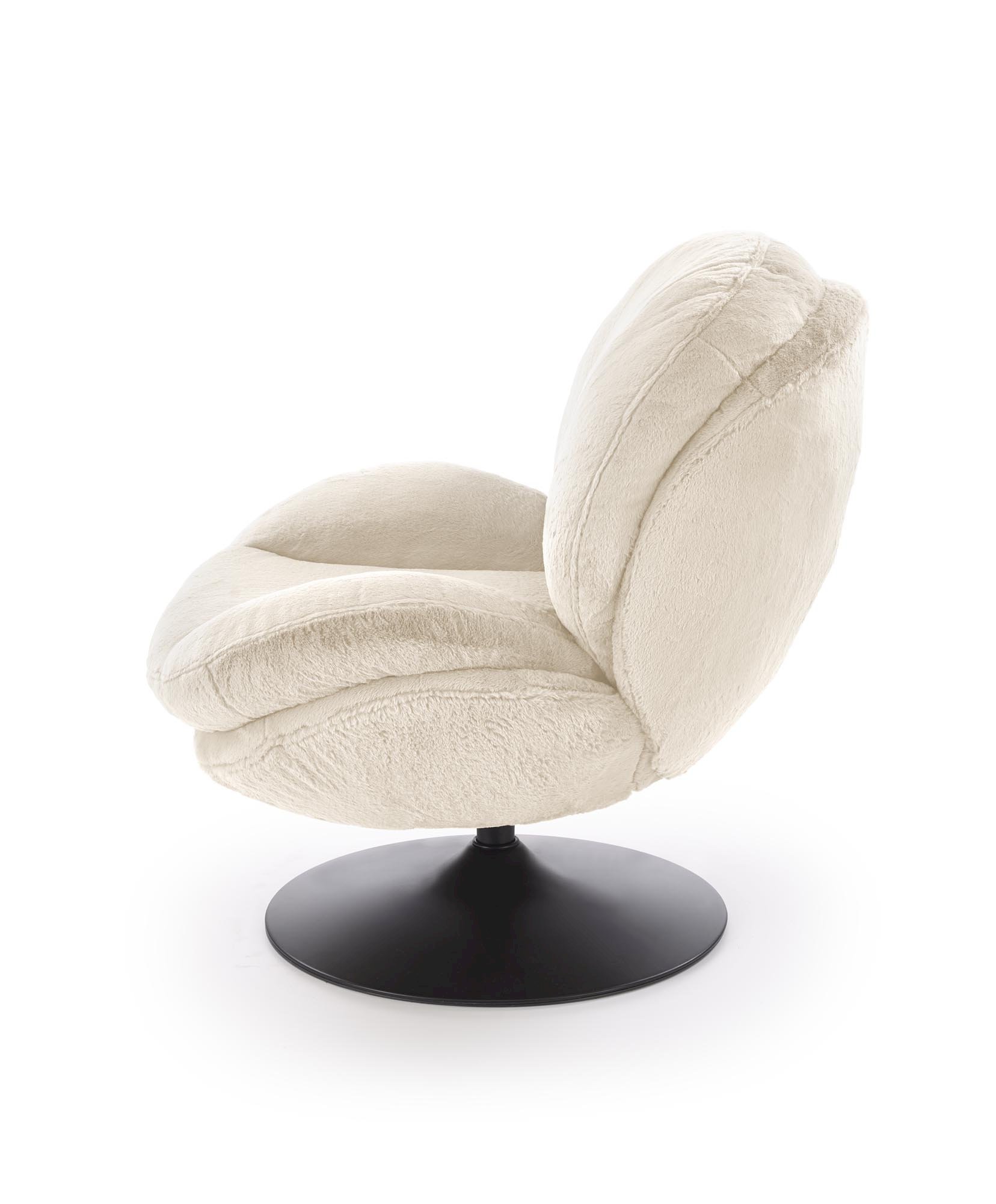 SHELL fotel wypoczynkowy, kremowy