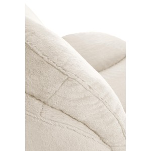 SHELL fotel wypoczynkowy, kremowy