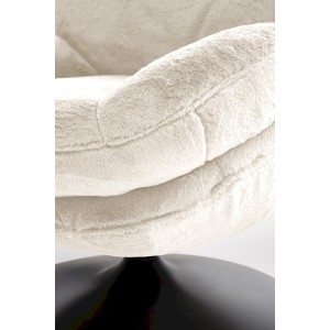 SHELL fotel wypoczynkowy, kremowy