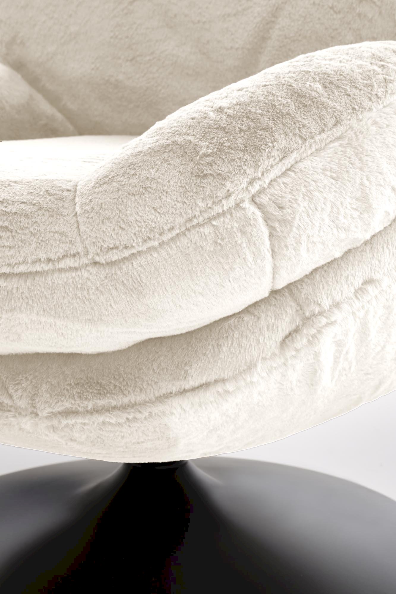 SHELL fotel wypoczynkowy, kremowy